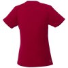 AMERY women's cool fit V-neck shirt , Red, M (Farba Red, Velkost M)