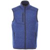 FONTAINE knit bodywarmer , heather blue, M (Farba heather blue, Velkost M)