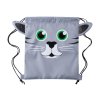 Polyesterové vrecúško (viac motívov) , Grey/mačka (Farba Grey/mačka)