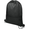 Vrecúško Oriole Mesh z 210D polyesteru , solid black (Farba solid black)