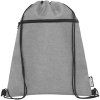 Vrecúško z 300D RPET , Heather medium grey (Farba Heather medium grey)