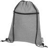 Vrecúško z 300D RPET , Heather medium grey (Farba Heather medium grey)