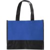 Taška z netkanej textílie (80 g/m2) so širším dnom , cobalt blue (Farba cobalt blue)
