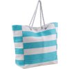 Bavlnená plážová taška s magnetickým zatváraním , Blue (Farba light blue)