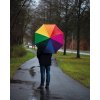 Automatický dáždnik, priemer 105 cm , mixed (Farba mixed)