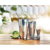 Kokteilová sada, 750ml , shiny silver (Farba shiny silver)