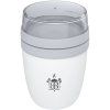 Obedár Mepal ELLIPSE (500+200 ml) , white (Farba white)