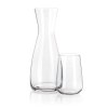 LEONA 5-dielna sada karafy (1000 ml) a 4 pohárov (330 ml) , transparent (Farba transparent)