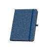 Zápisník A5 z RPET , Blue (Farba light grey)