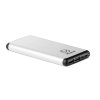 Bezdrôtový Power Bank 10 000 mAh , Dull silver (Farba Dull silver)