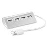 USB rozbočovač , Dull silver (Farba Dull silver)