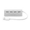 USB rozbočovač , Dull silver (Farba Dull silver)
