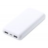 USB PowerBank s 20000 mAh batériou , white