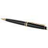 Guličkové pero Expert , solid black,gold (Farba Steel,Gold)