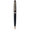 Guličkové pero Expert , solid black,gold (Farba Steel,Gold)