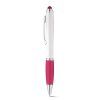 Glôčkové pero a stylus (modrá náplň) , Pink (Farba Black)