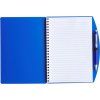 Zápisník A5 s perom , white (Farba Blue)