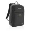 Batoh na notebook s UV-C sterilizačným vreckom Swiss Peak , Black (Farba Black)