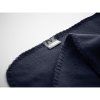 Flísová deka s RPET obalom 180 g/m2 , Black (Farba Blue)