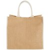 Jutová taška , natural/navy (Farba natural/navy)