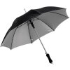 Automatický dáždnik s UV ochranou, priemer 101,5 cm , black/silver (Farba black/silver)