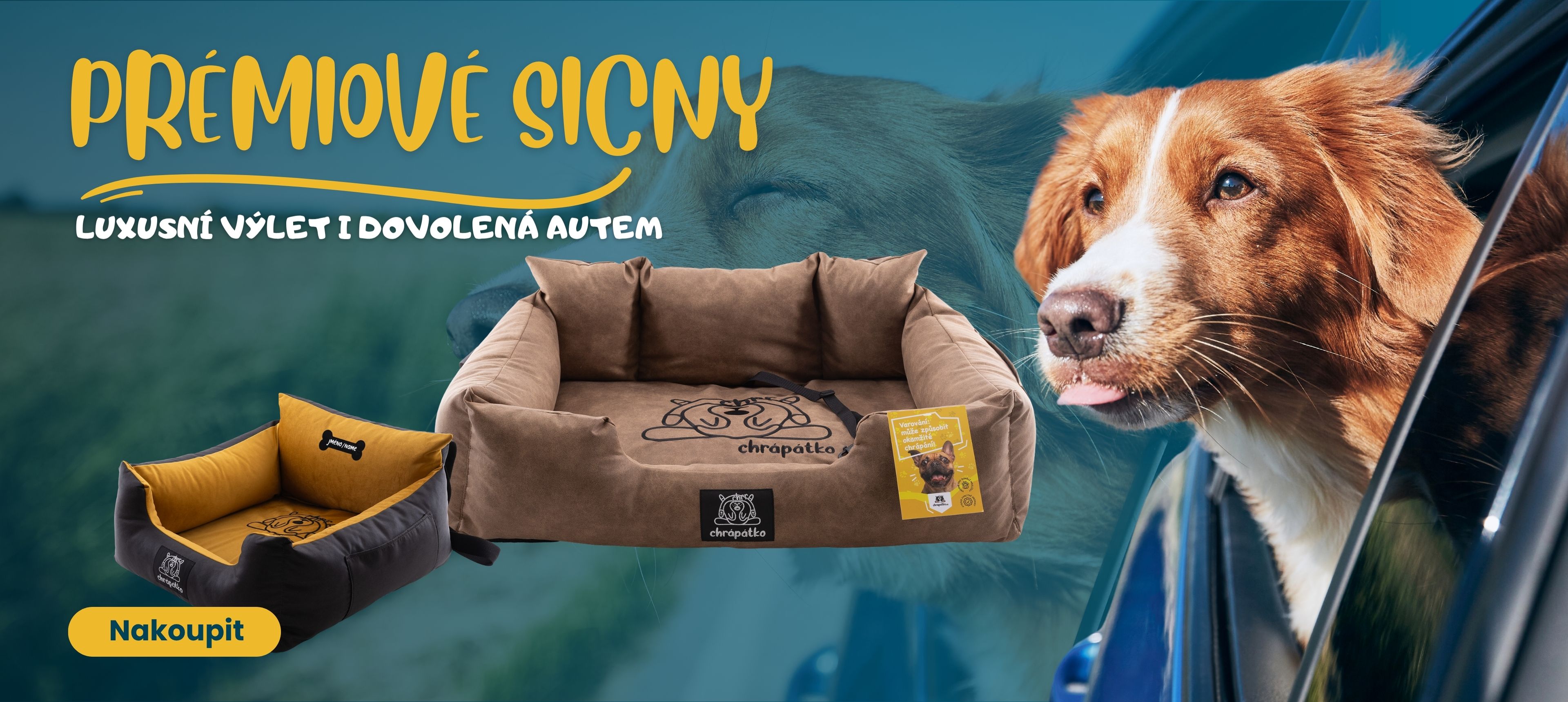 Autosedačka pro psa
