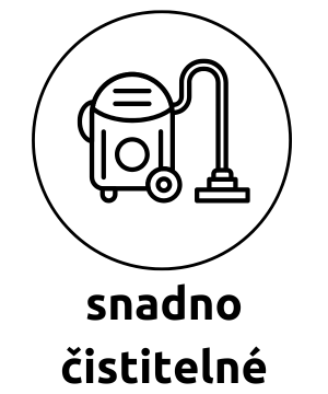 Snadné čištění vysavačem
