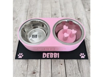 Dvojmiska pro psa/kočku SET Chrápátko®