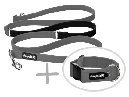 set obojek prepinaci voditko chrapatko light grey