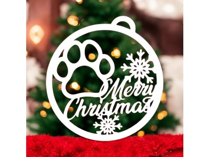 Vánoční ozdoba na stromeček s packou Chrápátko®