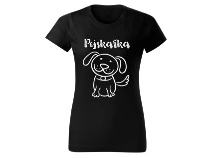 Dámské tričko PEJSKAŘKA Chrápátko®