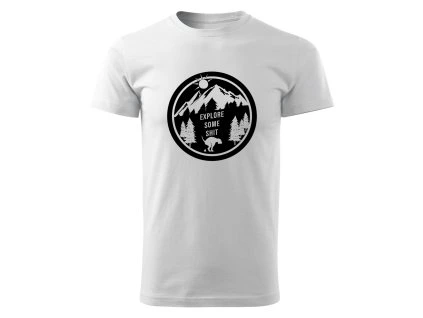 Pánské tričko EXPLORE SOME Chrápátko®
