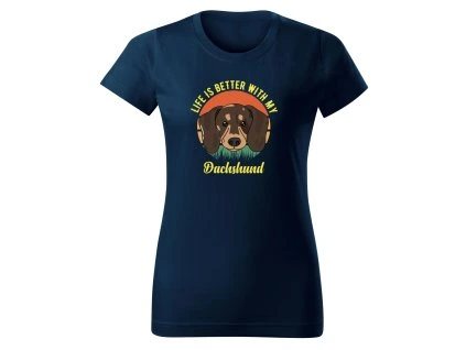 Dámské tričko JEZEVČÍK Chrápátko®