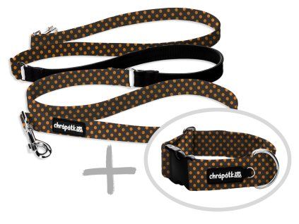 Set obojek a přepínací vodítko Halloween Dots