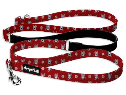 prepinaci voditko chrapatko christmas dog red