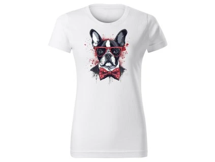 Dámské tričko BOSTON TERRIER 1 Chrápátko®