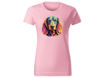 Dámské tričko DACHSHUND 1 Chrápátko®