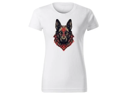 Dámské tričko GERMAN SHEPHERD 1 Chrápátko®