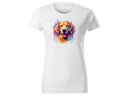 Dámské tričko GOLDEN RETRIEVER 1 Chrápátko®