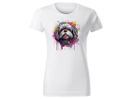 Dámské tričko SHIH TZU 1 Chrápátko®