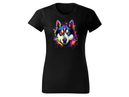 Dámské tričko SIBERIAN HUSKY 1 Chrápátko®