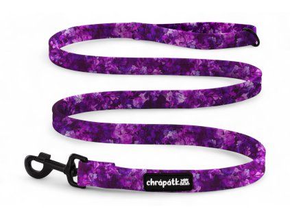 Vodítko pro psa Purple Flowers Chrápátko®