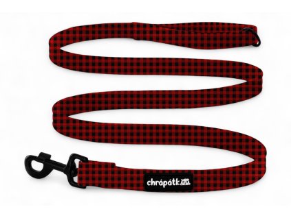 Vodítko Flannel Red