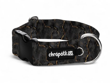 Obojek pro psa Marble Charocal Chrápátko®