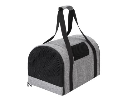 Přepravka VENTO pro psa i kočku - šedá ekolen