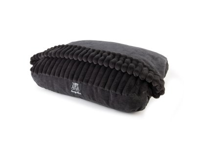 Pelech pro psa Kapucák CloudStripe – černý Chrápátko®