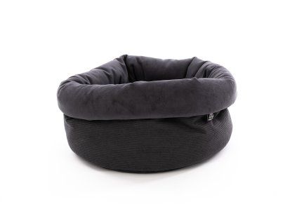 Pelech pro psa Košík SlimStripe – antracit