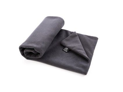 Chrápací deka pro psa se jménem SlimStripe – antracit