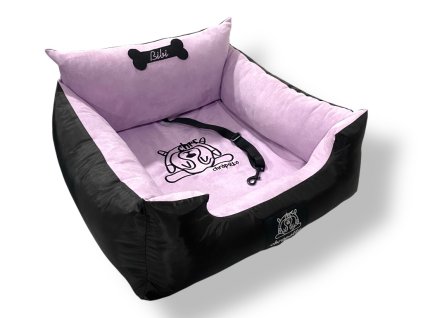 autosedacka pro psa chrapatko lilac black