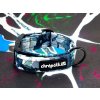 obojek pro psa chrapatko blue abstract black